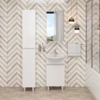 Мебель для ванной Onika Милтон 45 напольная, белая