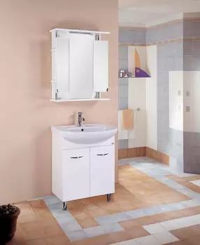 Мебель для ванной Onika Стелла 65.10, белая