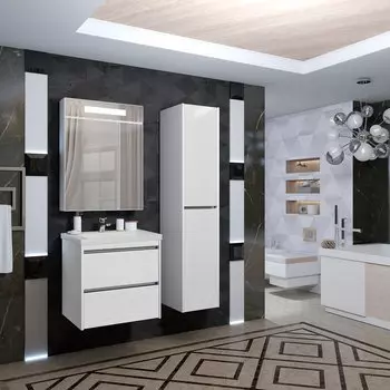 Мебель для ванной Opadiris Фреш 60 подвесная, белая