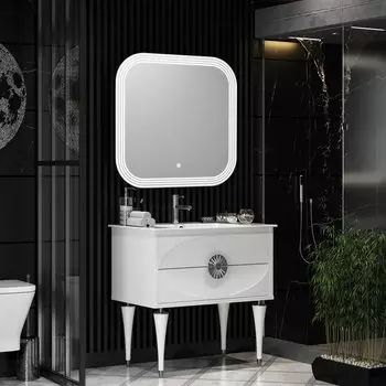 Мебель для ванной Opadiris Ибица 90 напольная, фурнитура хром