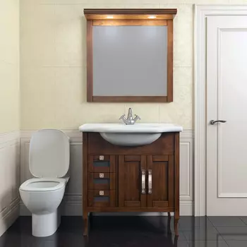 Мебель для ванной Opadiris Мираж 80 светлый орех