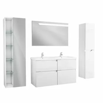 Мебель для ванной Owl 1975 Hella 120 белая