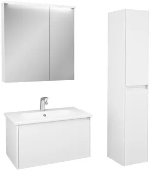 Мебель для ванной Owl 1975 Malaren 80 1 ящик, белая