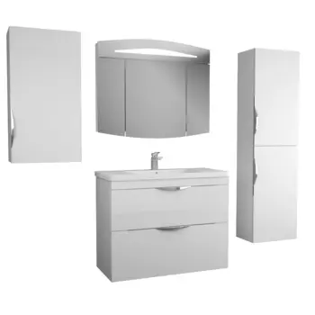 Мебель для ванной Owl 1975 Sjel stor 100 белая