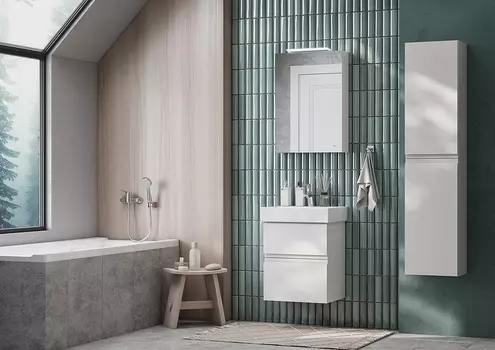 Мебель для ванной Roca Oleta 50 белая матовая