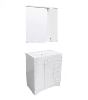 Мебель для ванной Runo Мерида 70 напольная