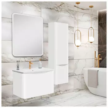Мебель для ванной Runo Тоскана 60 подвесная, белый