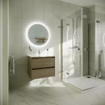 Мебель для ванной Sancos Cento 60 подвесная, карпатская ель