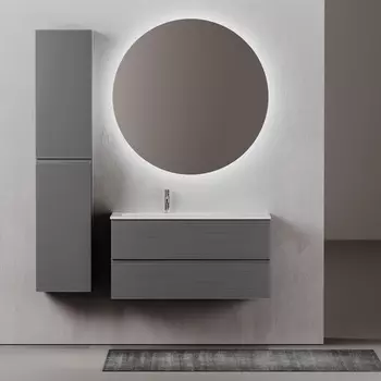 Мебель для ванной Sancos Folk 100 L подвесная, Grey soft