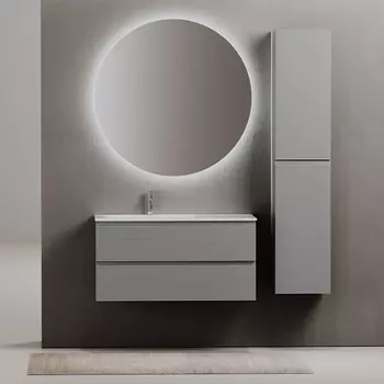 Мебель для ванной Sancos Folk 100 L подвесная, Ergraut soft