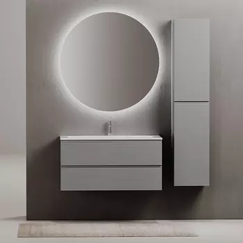 Мебель для ванной Sancos Folk 100 подвесная, Ergraut soft