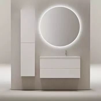 Мебель для ванной Sancos Folk 100 R подвесная, Bianco