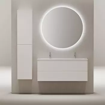 Мебель для ванной Sancos Folk 120 подвесная, Bianco (раковина Element CN7016)