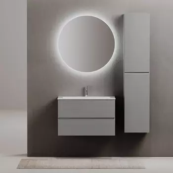 Мебель для ванной Sancos Folk 80 подвесная, Ergraut soft