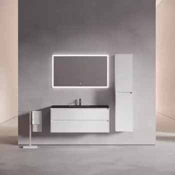 Мебель для ванной Sancos Libra 120-1 подвесная, белый глянец (раковина CN7006MB)