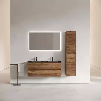 Мебель для ванной Sancos Libra 120-2 подвесная, дуб чарльстон (раковина CN7004MB)