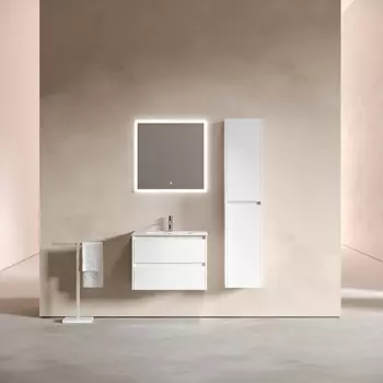 Мебель для ванной Sancos Libra 70 подвесная, белый глянец (раковина CN7007)