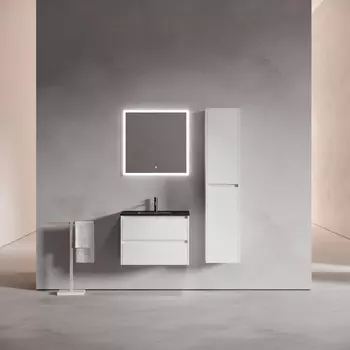 Мебель для ванной Sancos Libra 70 подвесная, белый глянец (раковина CN7007MB)