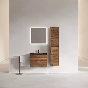 Мебель для ванной Sancos Libra 70 подвесная, дуб чарльстон (раковина CN7007MB)