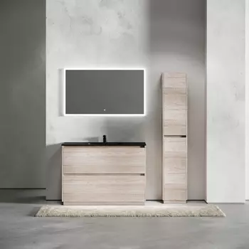 Мебель для ванной Sancos Libra Floor 120 напольная, дуб галифакс натуральный (раковина CN7006MB)