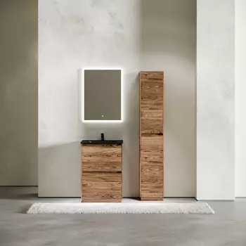 Мебель для ванной Sancos Libra Floor 60 напольная, дуб чарльстон (раковина CN7001MB)