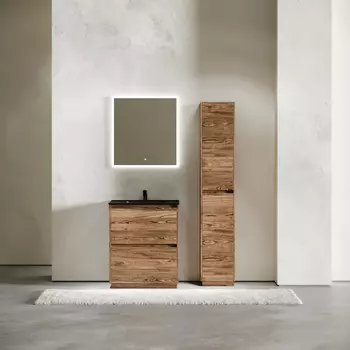 Мебель для ванной Sancos Libra Floor 70 напольная, дуб чарльстон (раковина CN7007MB)