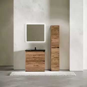 Мебель для ванной Sancos Libra Floor 80 напольная, дуб чарльстон (раковина CN7005MB)