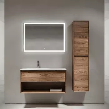 Мебель для ванной Sancos Marmi 1.0 100 L подвесная, дуб чарльстон