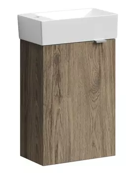 Мебель для ванной Sancos Mini 35 L подвесная, дуб чарльстон