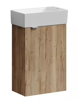 Мебель для ванной Sancos Mini 35 R подвесная, дуб галифакс натуральный