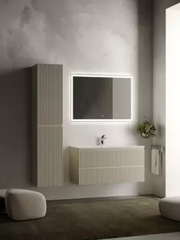 Мебель для ванной Sancos Snob R 100 SNR100CE 2 ящика, Beige Soft