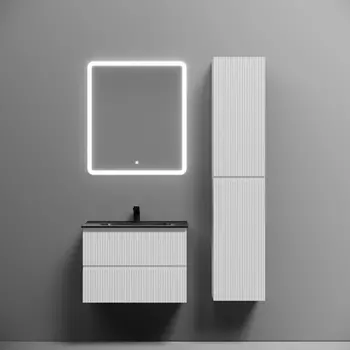 Мебель для ванной Sancos Snob R 70 подвесная, 2 ящика, Bianco (раковина CN7007MB)