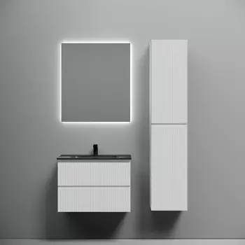 Мебель для ванной Sancos Snob T 70 подвесная, 2 ящика, Bianco (раковина CN7007MB)