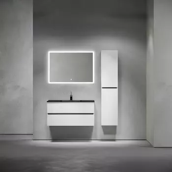 Мебель для ванной Sancos Urban 100 подвесная, белый глянец (раковина СN7003MB)