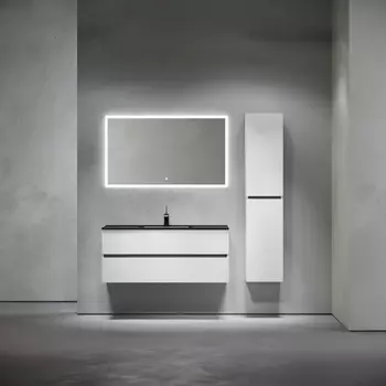 Мебель для ванной Sancos Urban 120-1 подвесная, белый глянец (раковина СN7006MB)