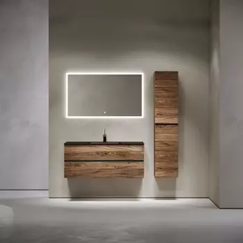 Мебель для ванной Sancos Urban 120-1 подвесная, дуб чарльстон (раковина СN7006MB)