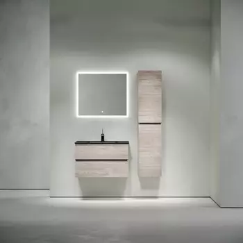 Мебель для ванной Sancos Urban 80 подвесная, дуб галифакс натуральный (раковина CN7005MB)