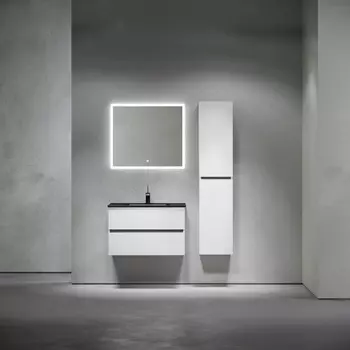 Мебель для ванной Sancos Urban 80 подвесная, белый глянец (раковина CN7005MB)