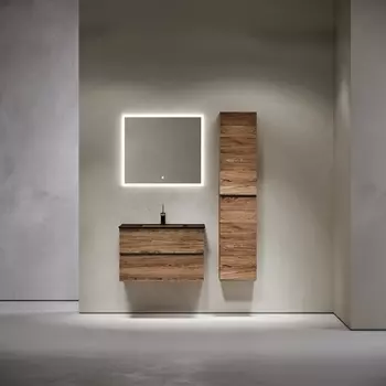 Мебель для ванной Sancos Urban 80 подвесная, дуб чарльстон (раковина CN7005MB)