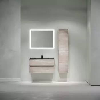 Мебель для ванной Sancos Urban 90 подвесная, дуб галифакс натуральный (раковина СN7002MB)