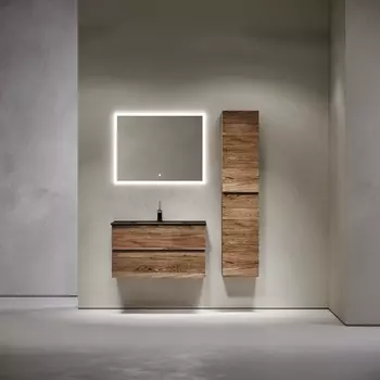 Мебель для ванной Sancos Urban 90 подвесная, дуб чарльстон (раковина СN7002MB)