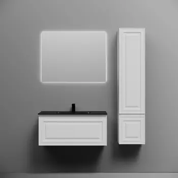 Мебель для ванной Sancos Very 90 подвесная, 1 ящик, Bianco (раковина СN7002MB)