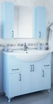 Мебель для ванной Sanflor Глория 105 серая