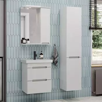 Мебель для ванной SanStar Адель 50 подвесная (раковина Енисей 50)