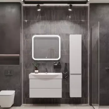 Мебель для ванной SanStar Arista 85 подвесная, белый