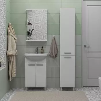 Мебель для ванной SanStar Аура 50 напольная (раковина Элегия 50)