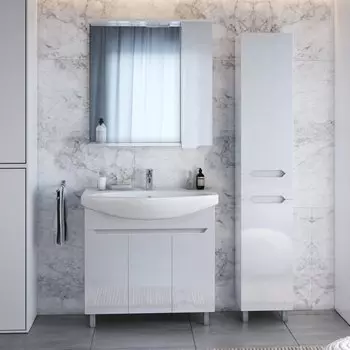 Мебель для ванной SanStar Bianca 85 (раковина Лагуна 85)