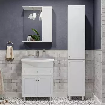 Мебель для ванной SanStar Бриз 65, с/ящ, белый