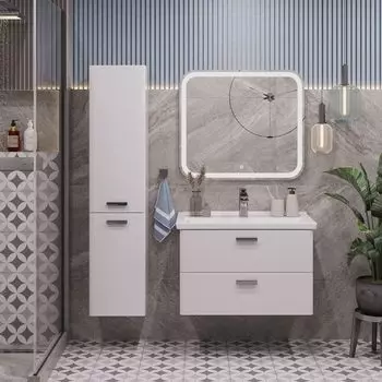 Мебель для ванной SanStar Gretta 80 подвесная (раковина Миранда 80)