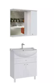 Мебель для ванной SanStar Июнь 70 напольная (раковина Амур 70)